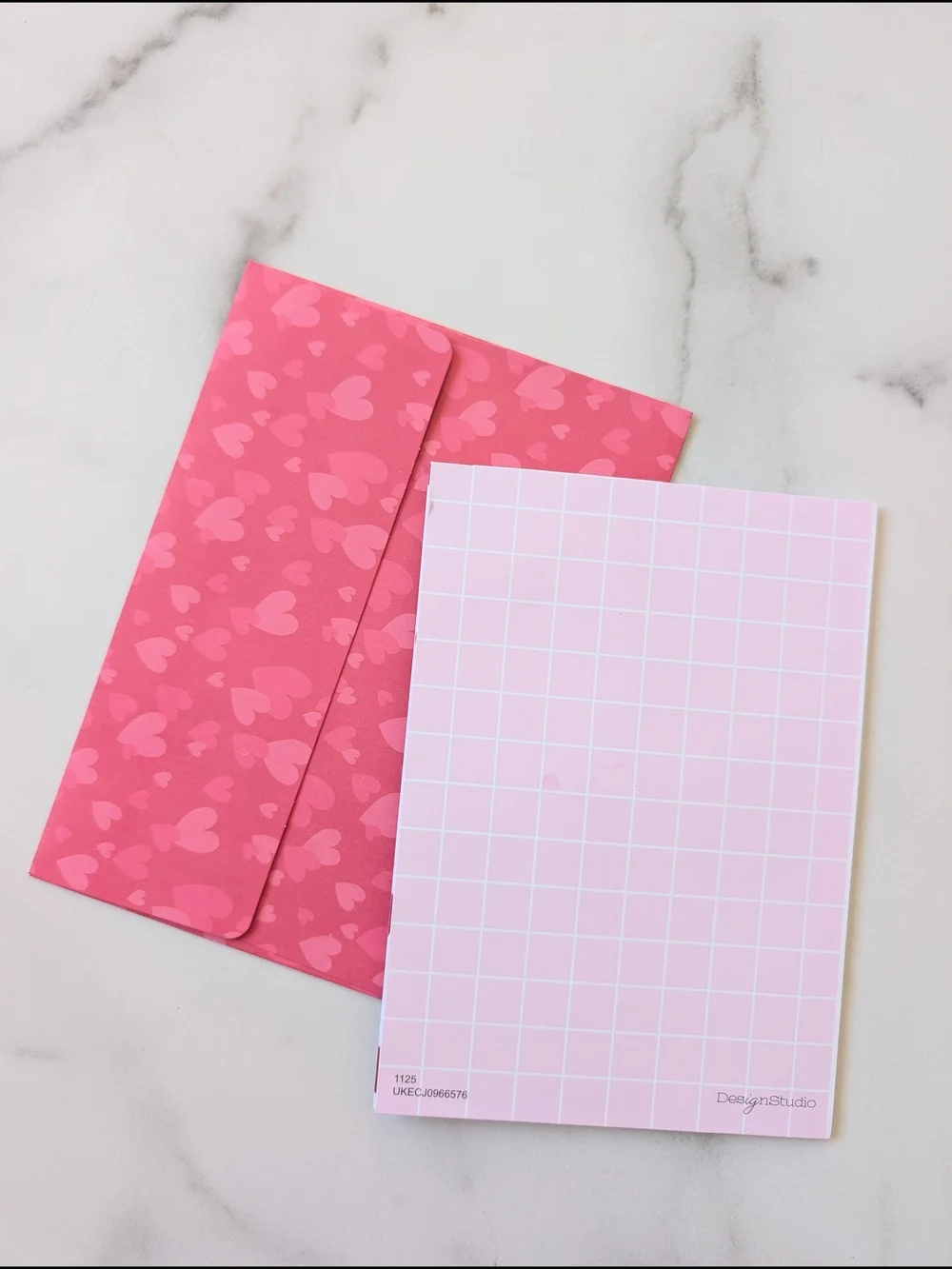 Valentine Heart Jar Greeting Card - Pink and Red